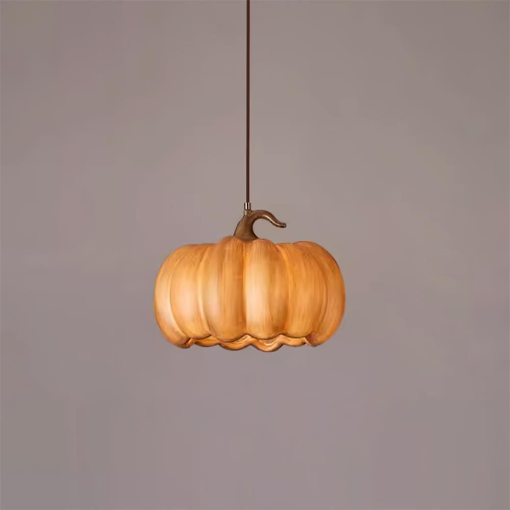 Duzy Pumpkin Pendant Lamp - Loonglight