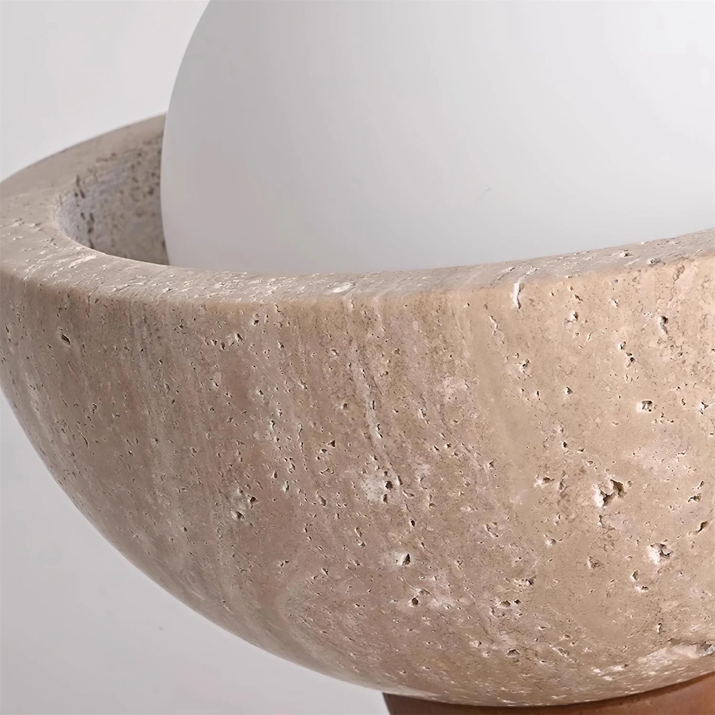 Eala Travertine Ceiling Lamp - Loonglight