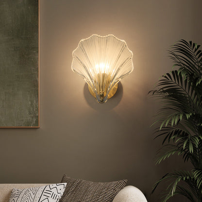 Elegant Seashell Wall Light - Loonglight