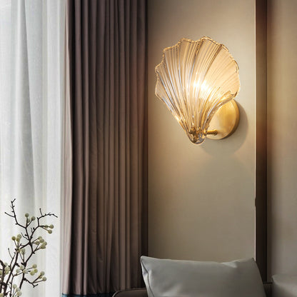 Elegant Seashell Wall Light - Loonglight