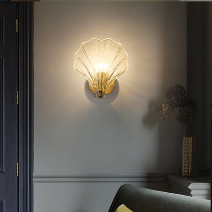 Elegant Seashell Wall Light - Loonglight