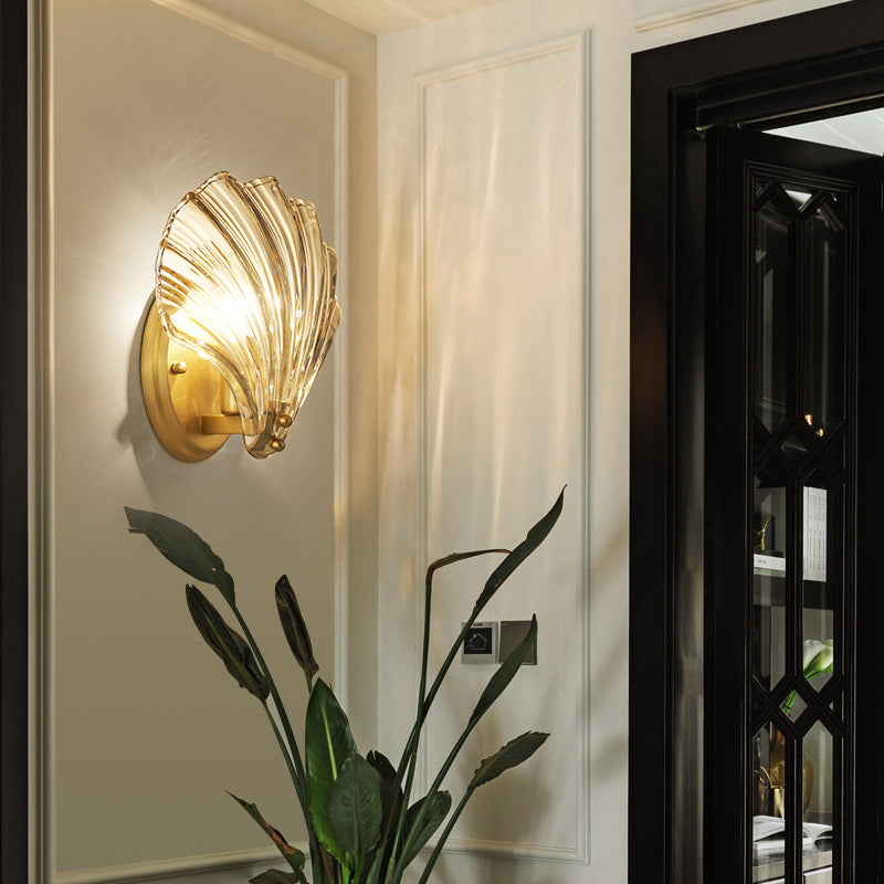 Elegant Seashell Wall Light - Loonglight