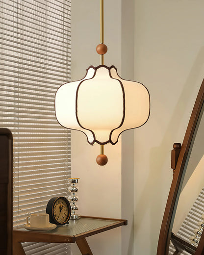 Fabric Lantern Pendant Light