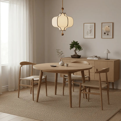 Fabric Lantern Pendant Light