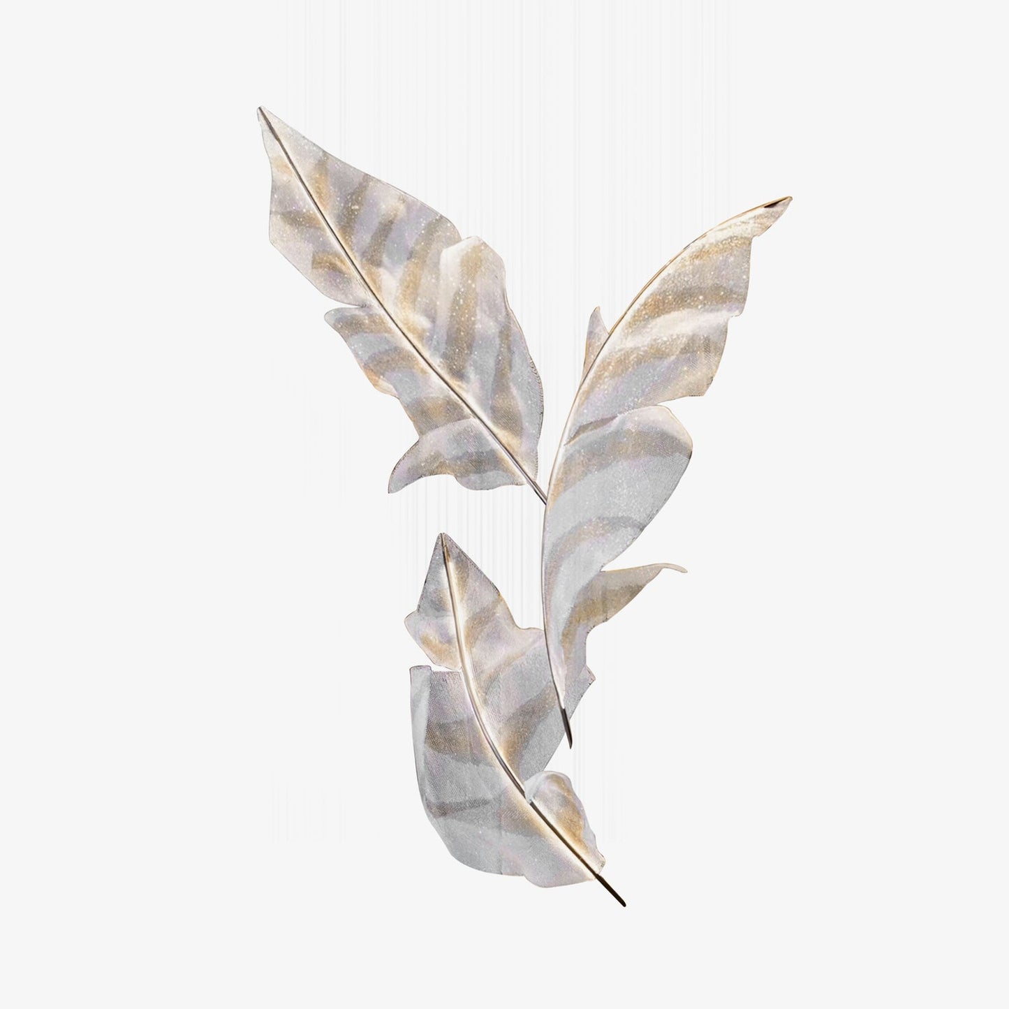 Falling Glass Leaf Chandelier - Loonglight