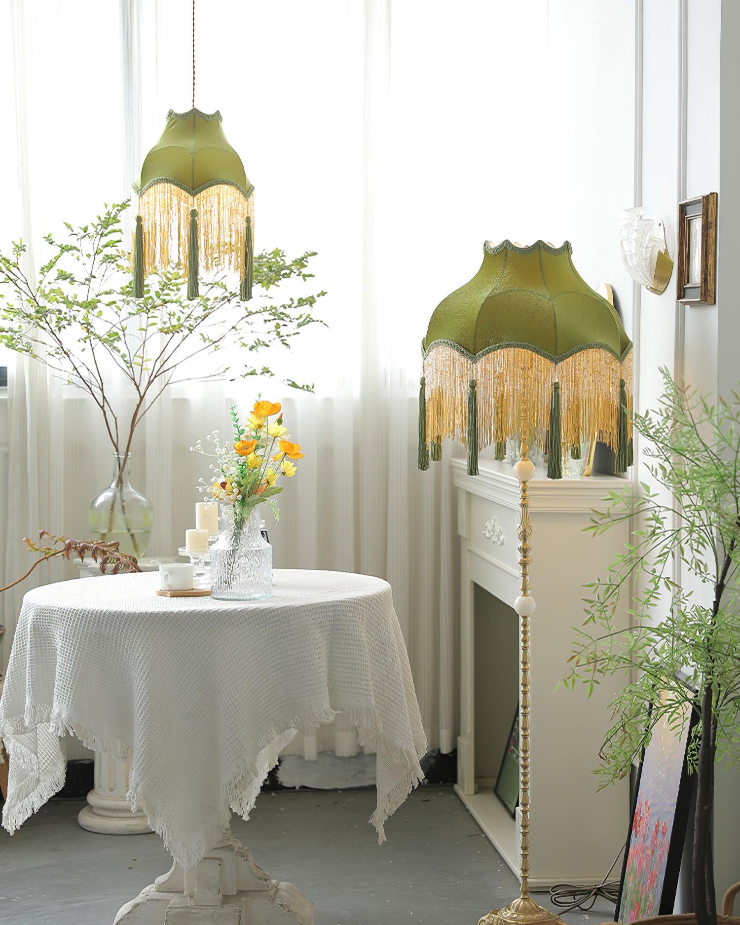 Medieval Tassel Pendant Light - Loonglight