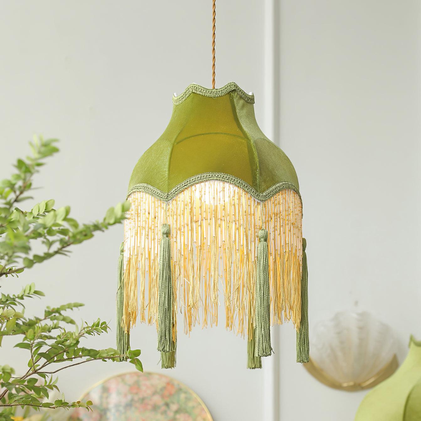 Medieval Tassel Pendant Light - Loonglight
