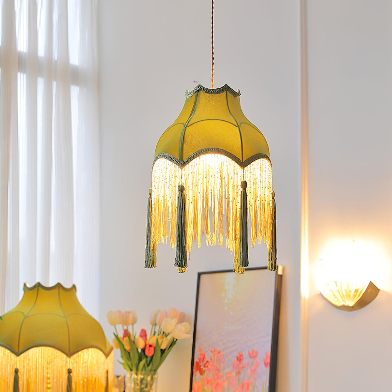 Medieval Tassel Pendant Light - Loonglight