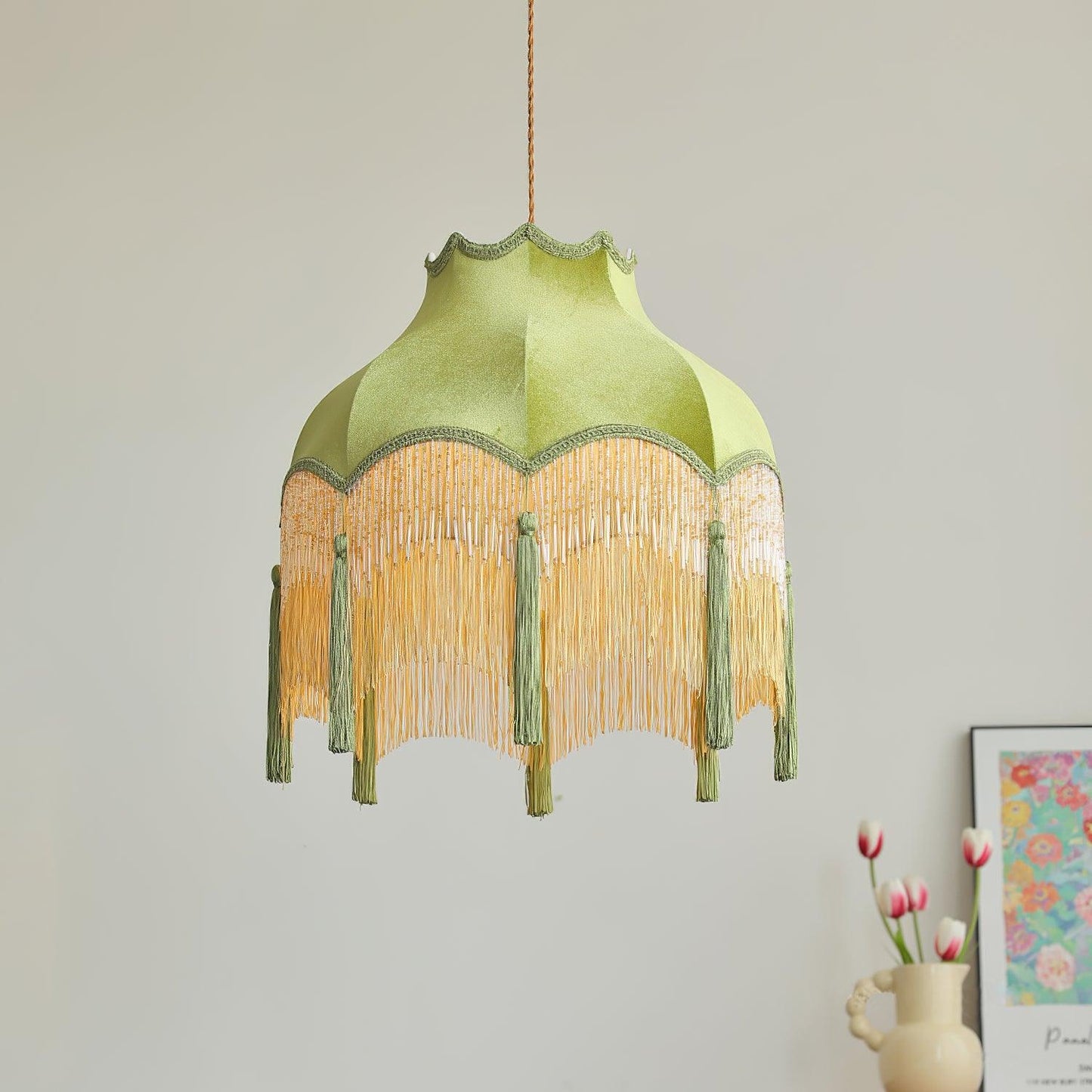 Medieval Tassel Pendant Light - Loonglight