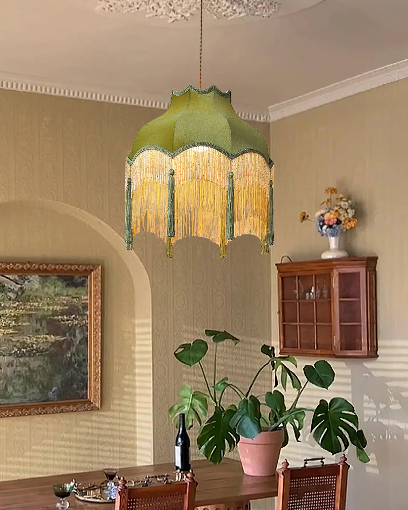 Medieval Tassel Pendant Light - Loonglight