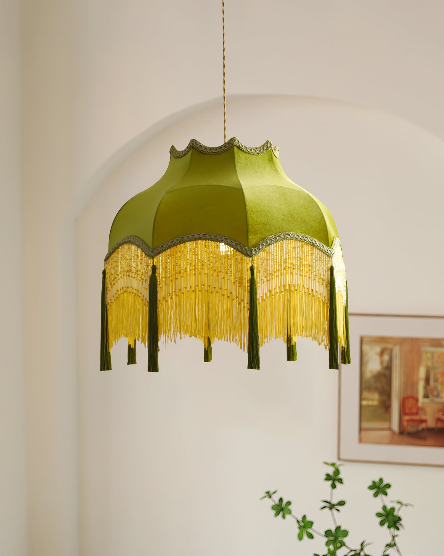 Medieval Tassel Pendant Light - Loonglight