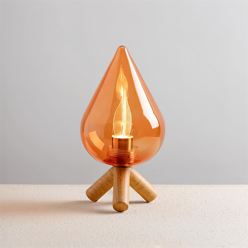 Flame Table Lamp - Loonglight