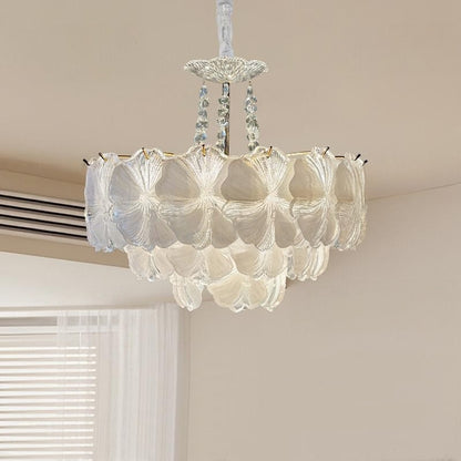 Florelle Glass Petal Chandelier