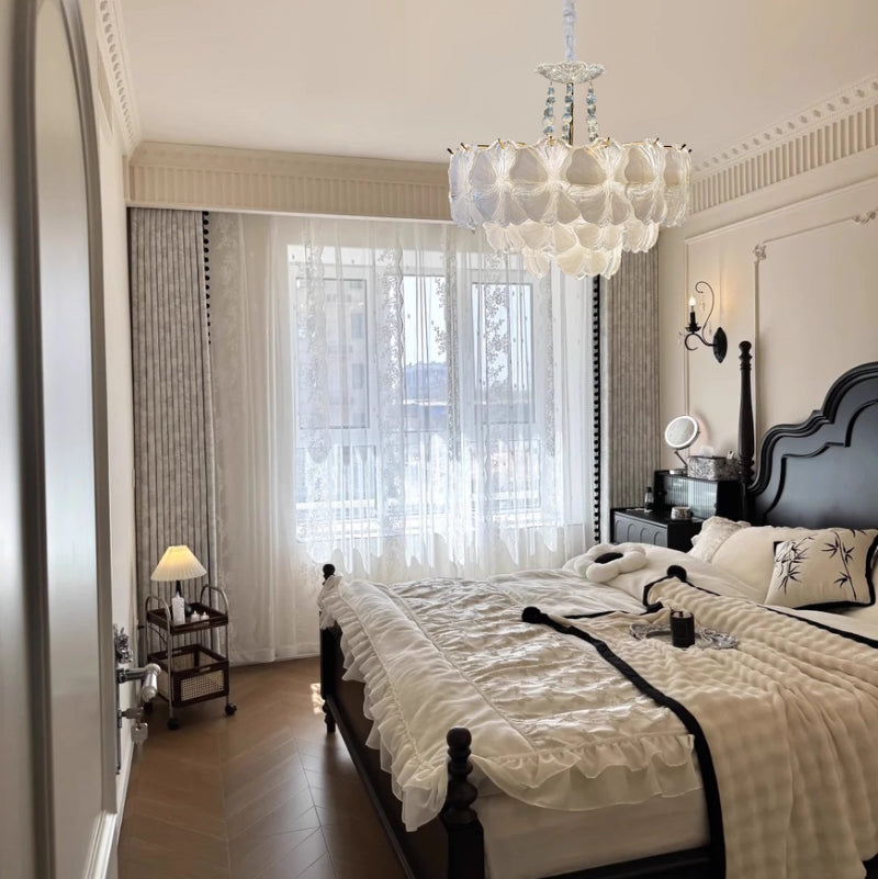 Florelle Glass Petal Chandelier