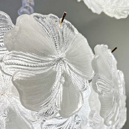 Florelle Glass Petal Chandelier