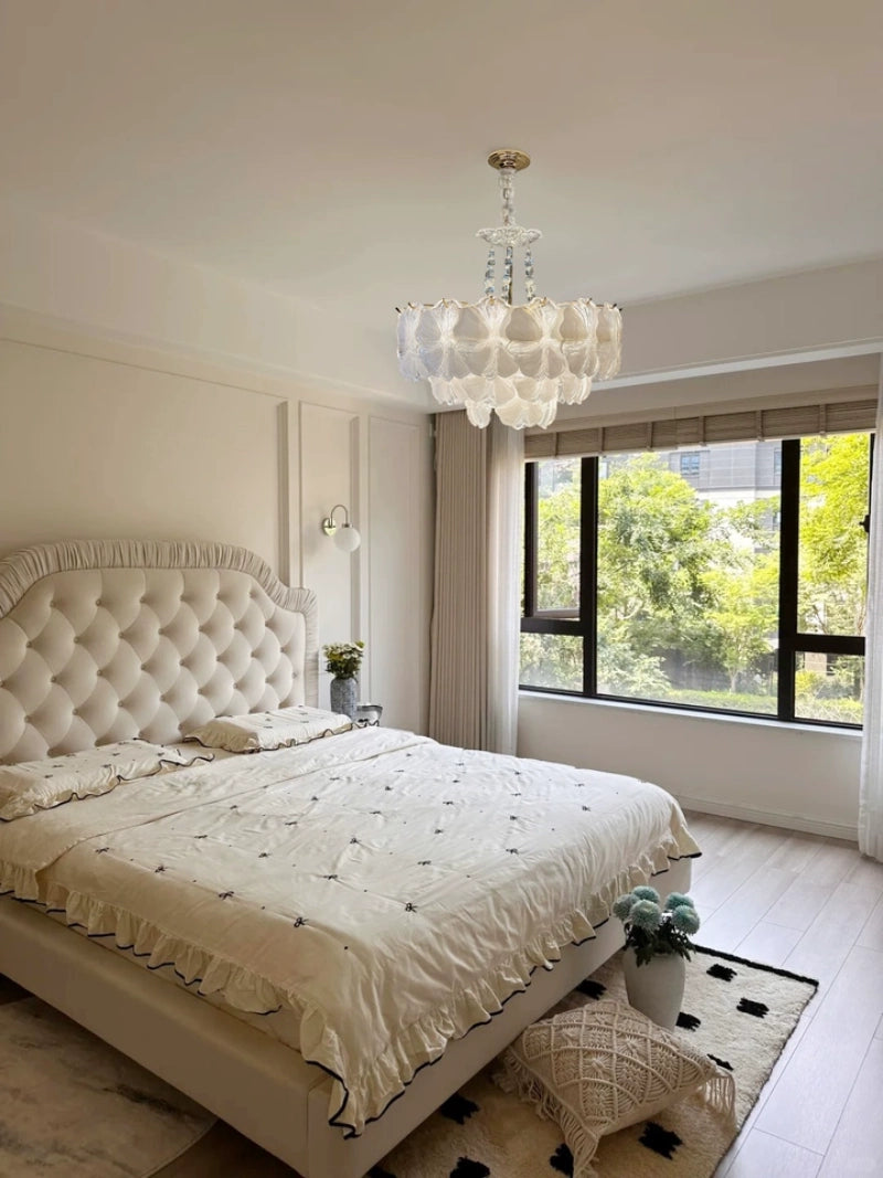 Florelle Glass Petal Chandelier