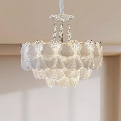 Florelle Glass Petal Chandelier