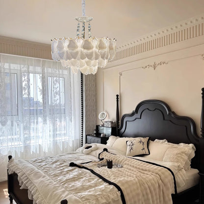 Florelle Glass Petal Chandelier