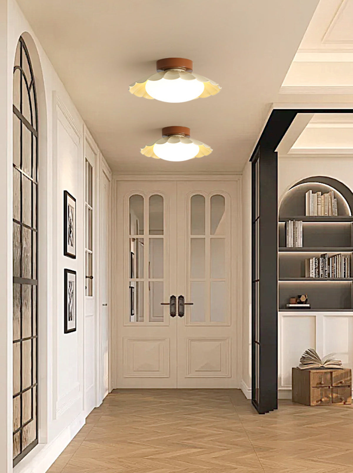 Florence Artful Ceiling Light - Loonglight
