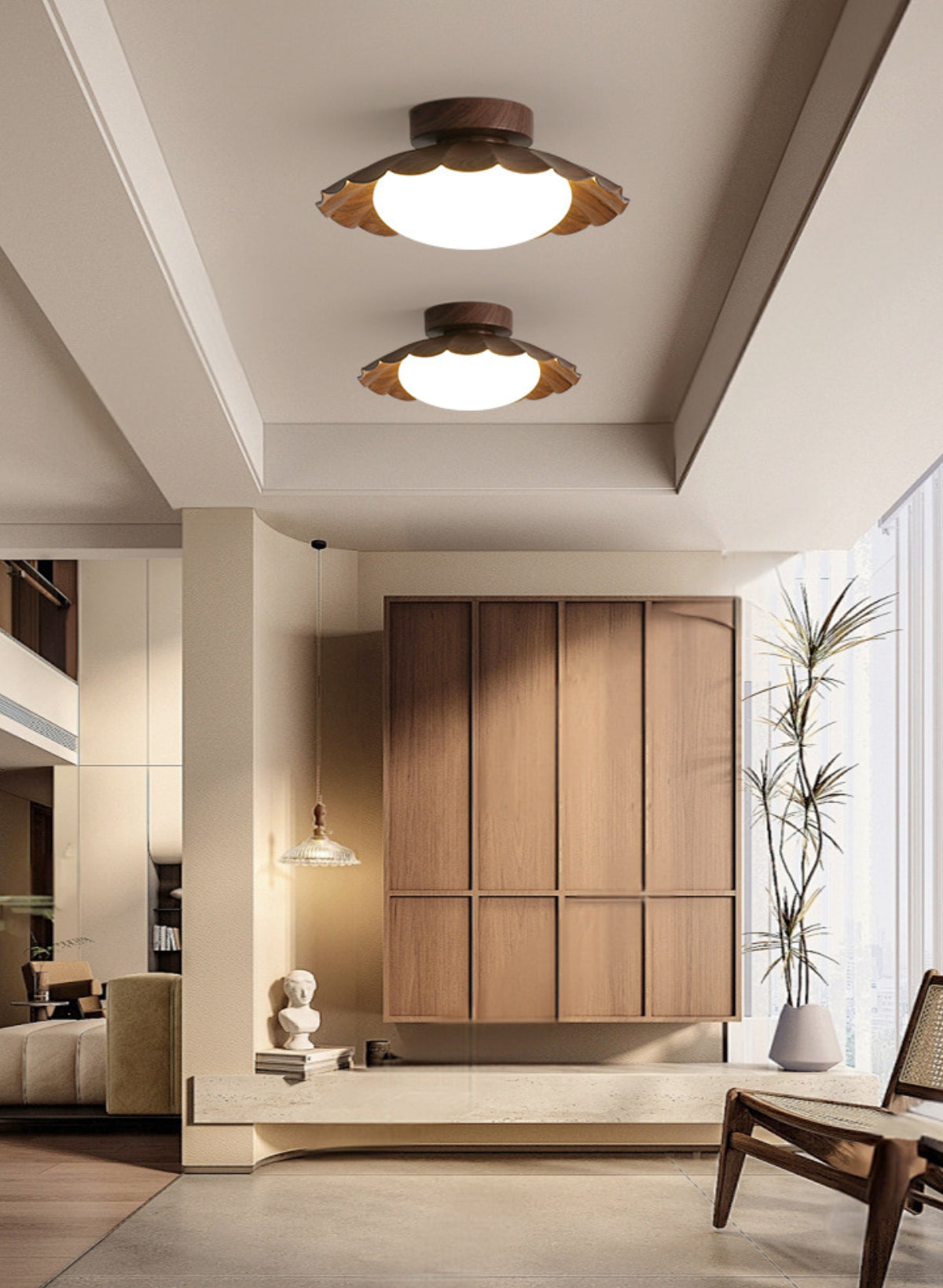 Florence Artful Ceiling Light - Loonglight