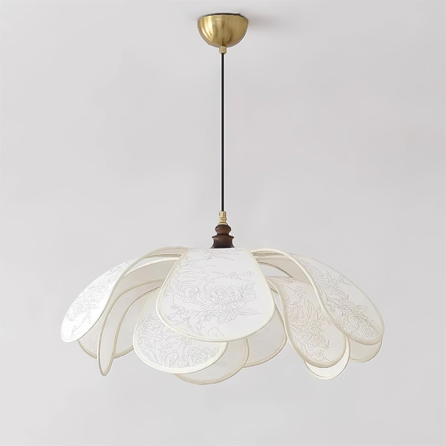 Savoy Petal Pendant Light