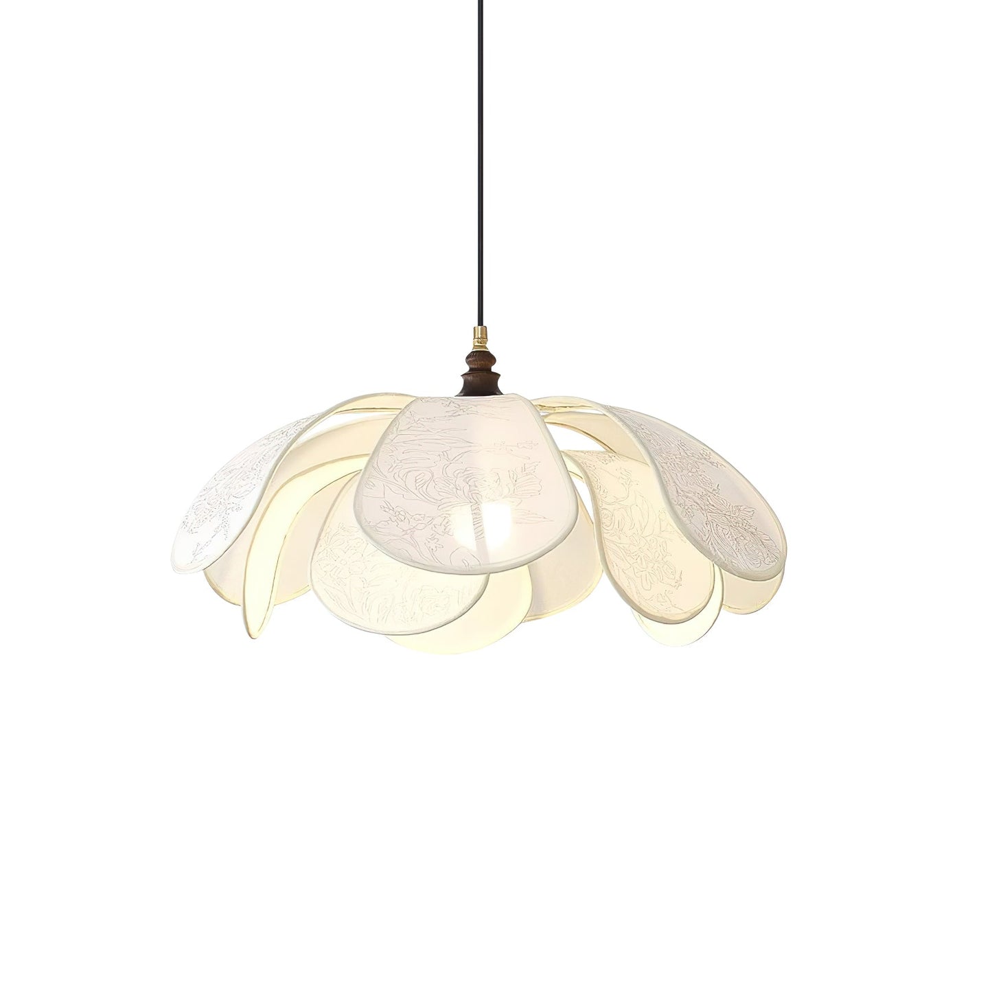 Savoy Petal Pendant Light