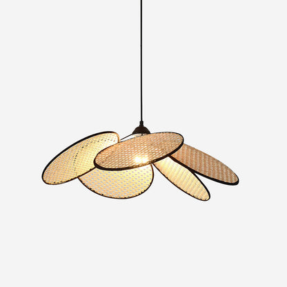 Rattan Flower Pendant Light - Loonglight