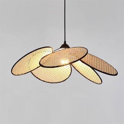 Rattan Flower Pendant Light - Loonglight