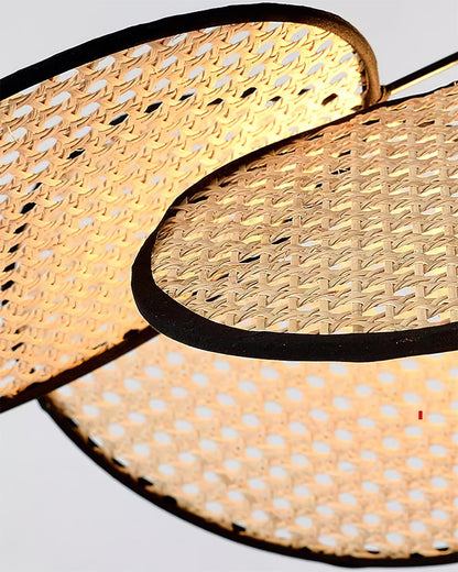 Rattan Flower Pendant Light - Loonglight