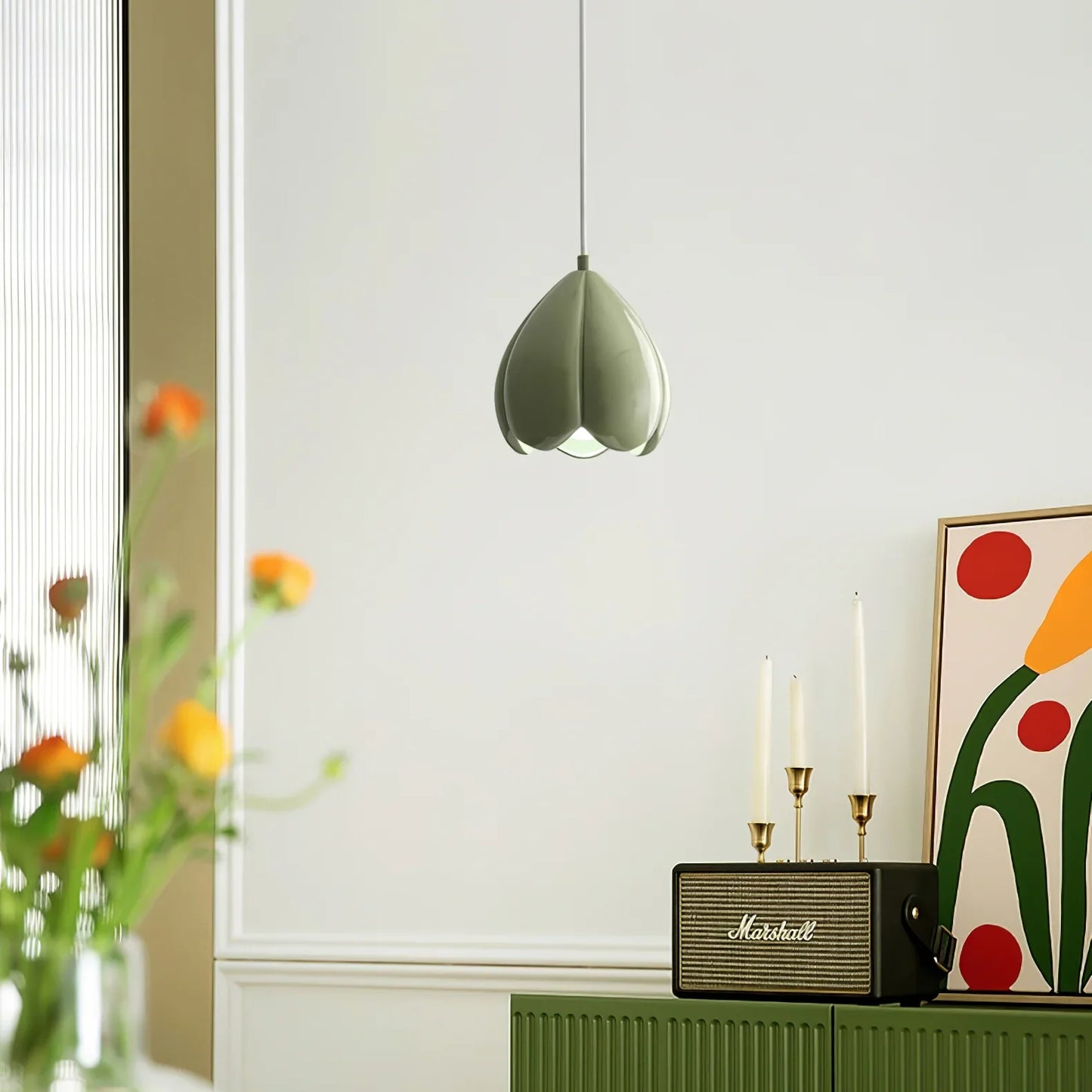 Flower Bud Pendant Light - Loonglight