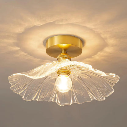 Flower Glass Ceiling Light - Loonglight