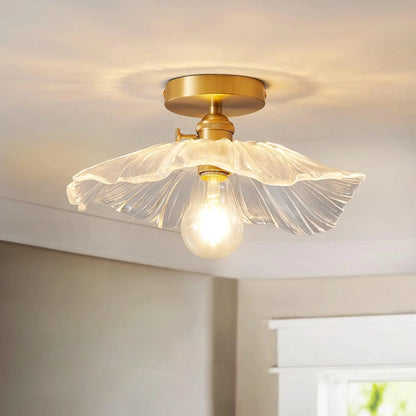 Flower Glass Ceiling Light - Loonglight