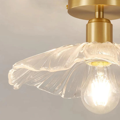 Flower Glass Ceiling Light - Loonglight