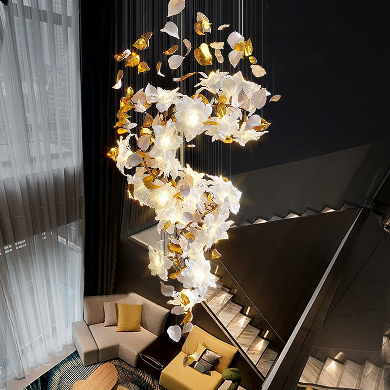 Fluttering Flowers Chandelier