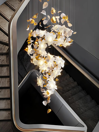 Fluttering Flowers Chandelier