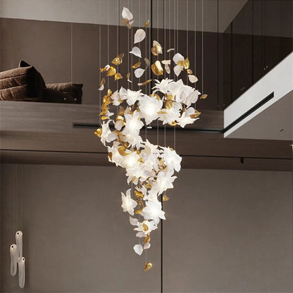 Fluttering Flowers Chandelier