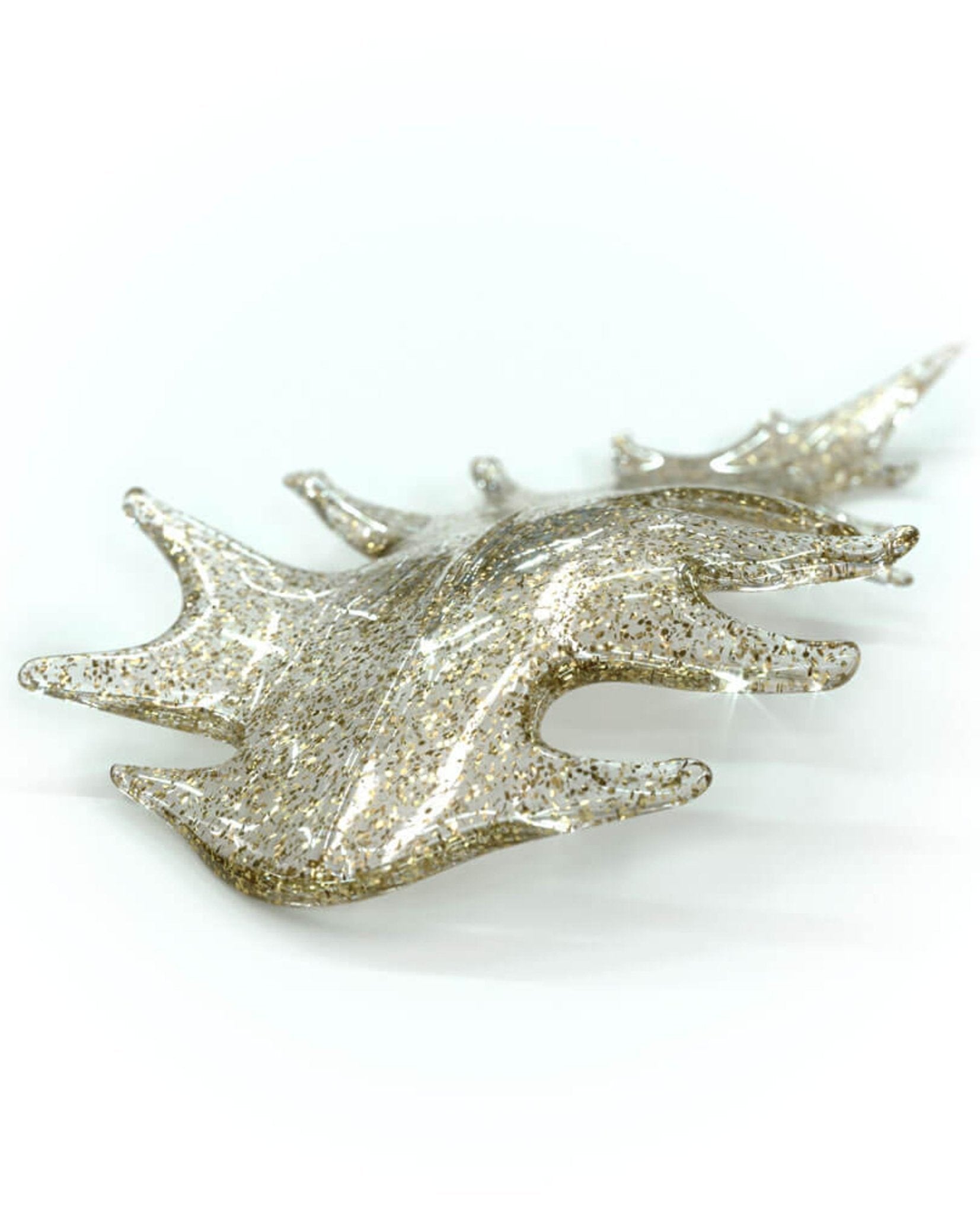 Luxury Cascading Glass Leaf Chandelier - Loonglight