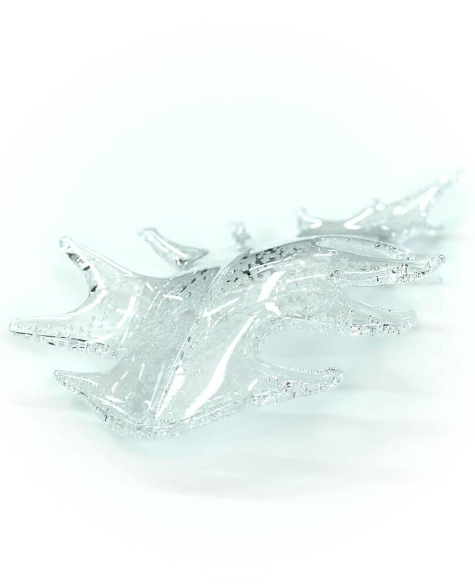 Luxury Cascading Glass Leaf Chandelier - Loonglight