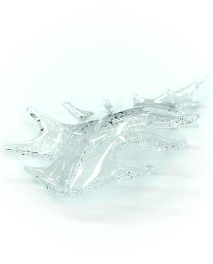 Luxury Cascading Glass Leaf Chandelier - Loonglight