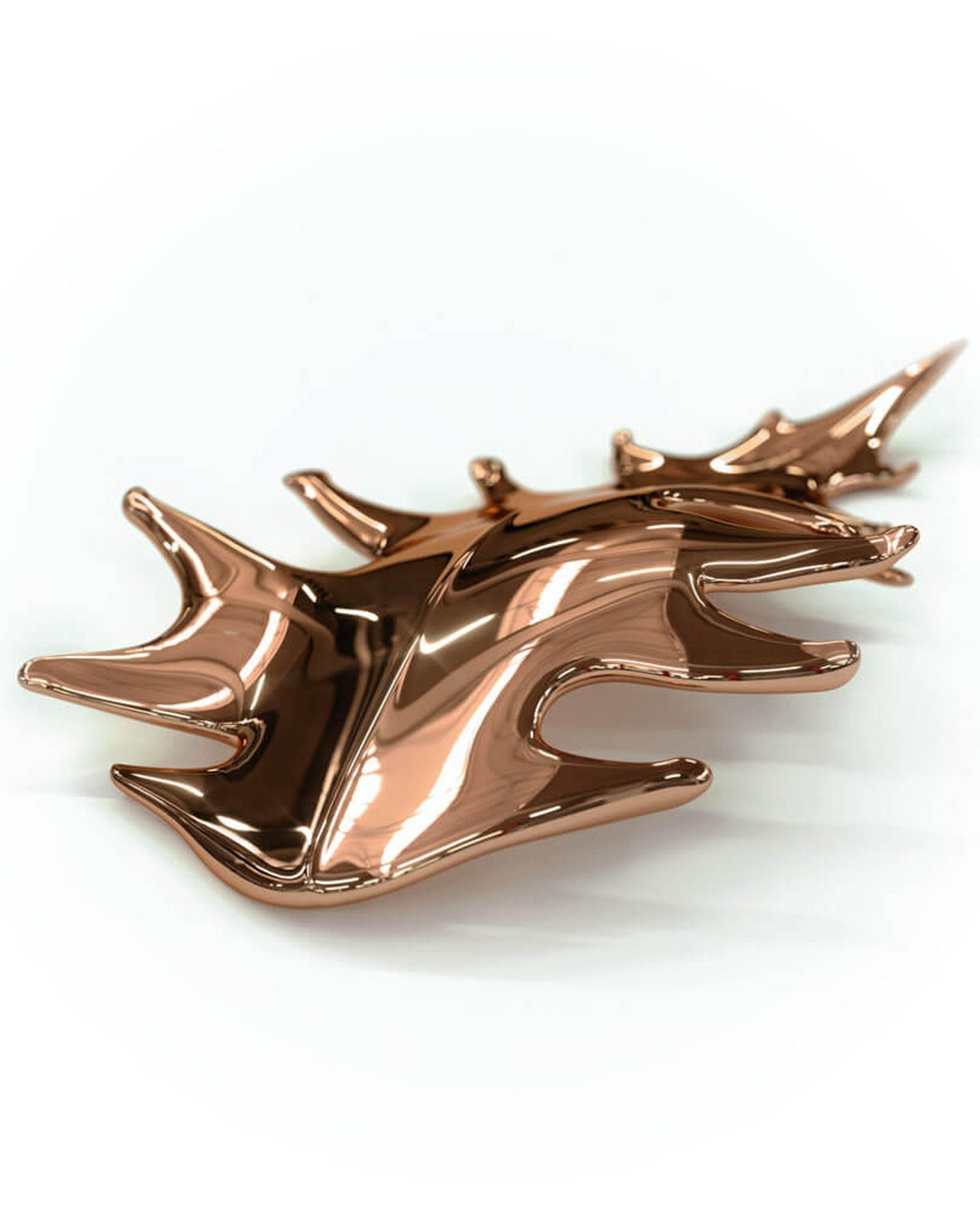 Luxury Cascading Glass Leaf Chandelier - Loonglight