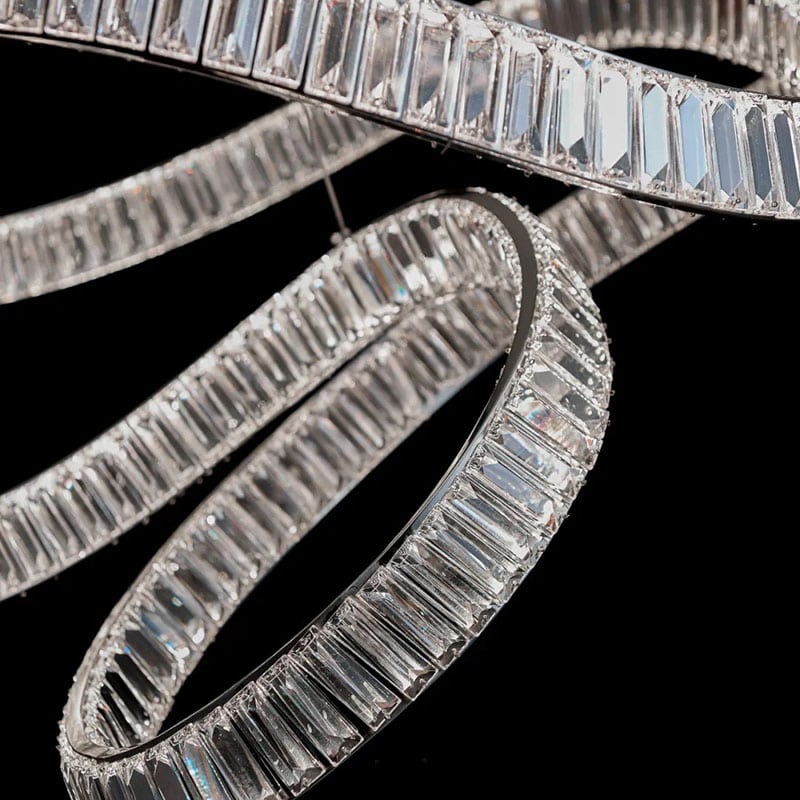 Flying Ribbon Crystal Chandelier - Loonglight