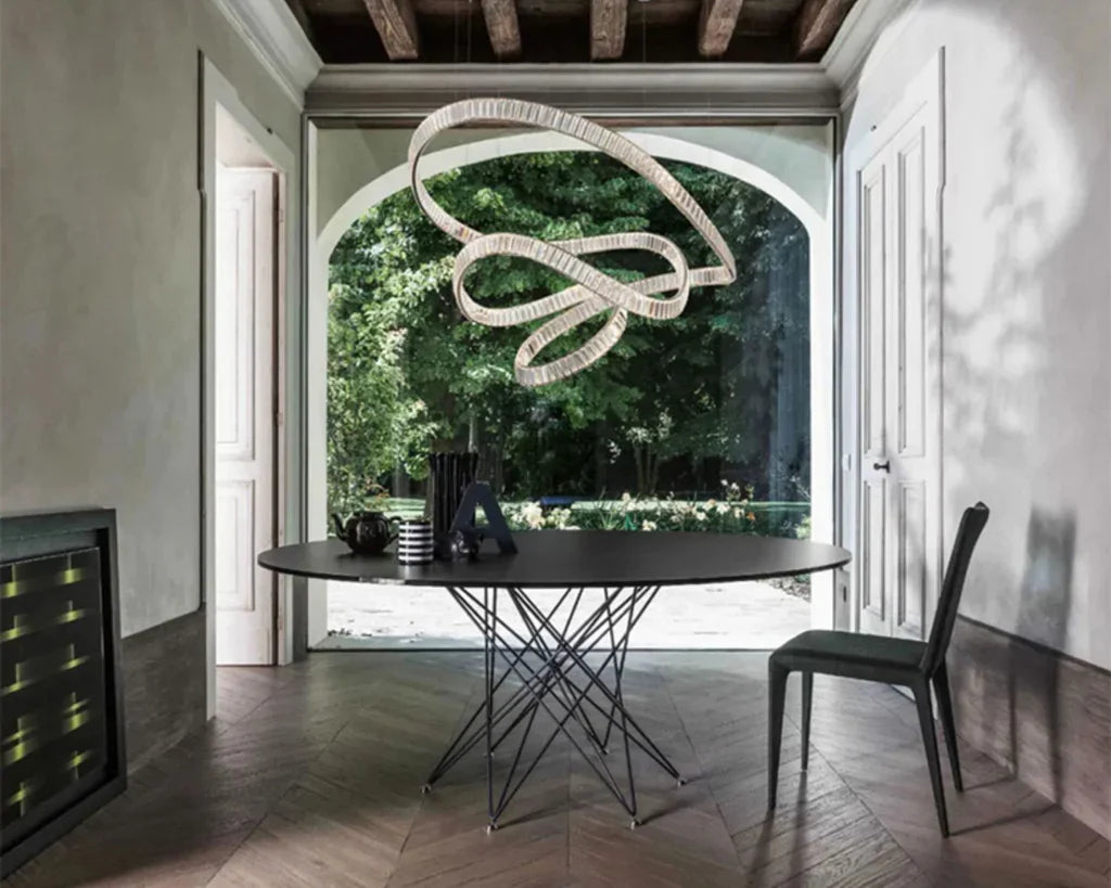 Flying Ribbon Crystal Chandelier - Loonglight