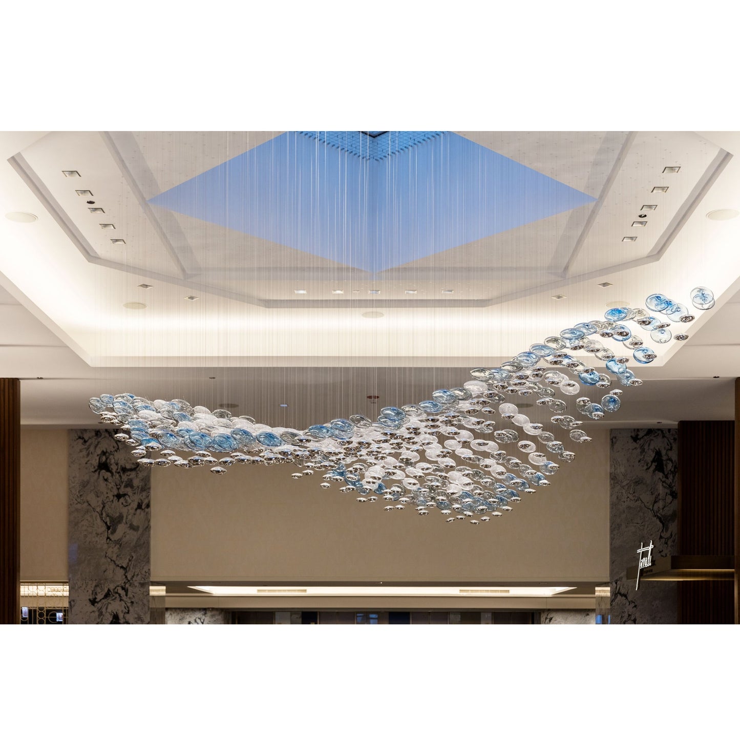 Floating Glass Bubble Chandelier - Loonglight