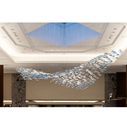 Floating Glass Bubble Chandelier - Loonglight