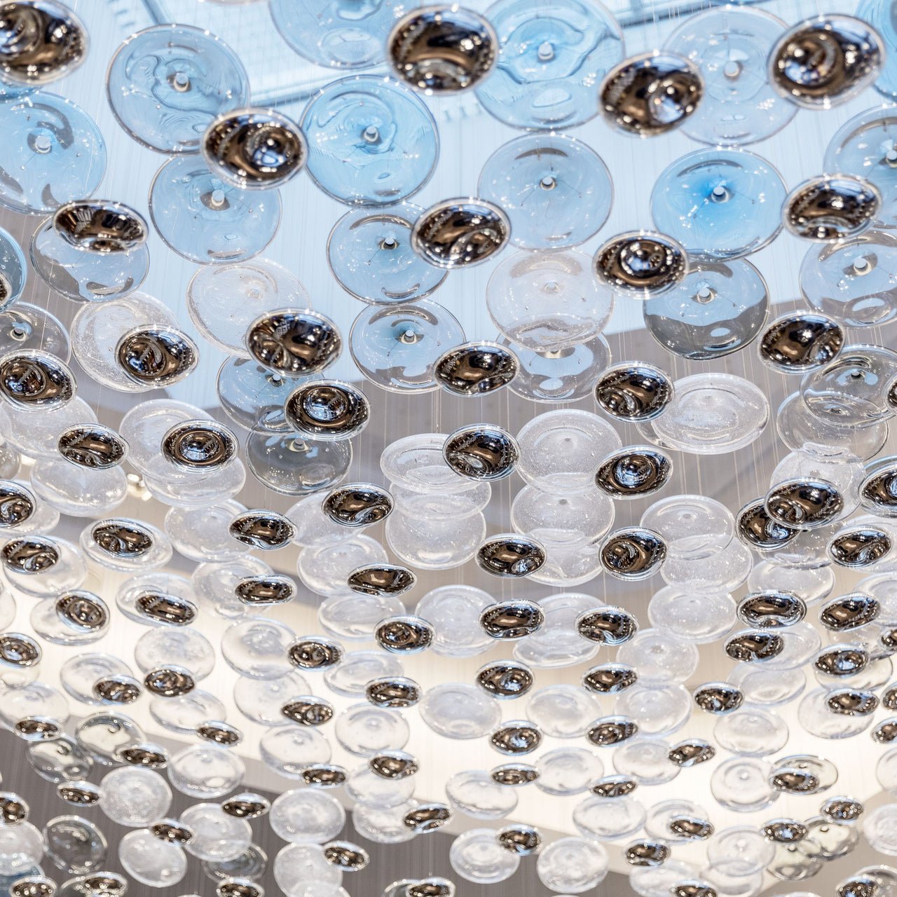 Floating Glass Bubble Chandelier - Loonglight