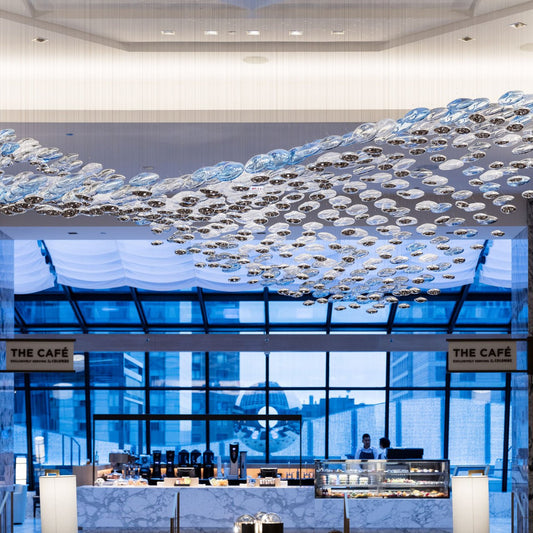 Floating Glass Bubble Chandelier - Loonglight