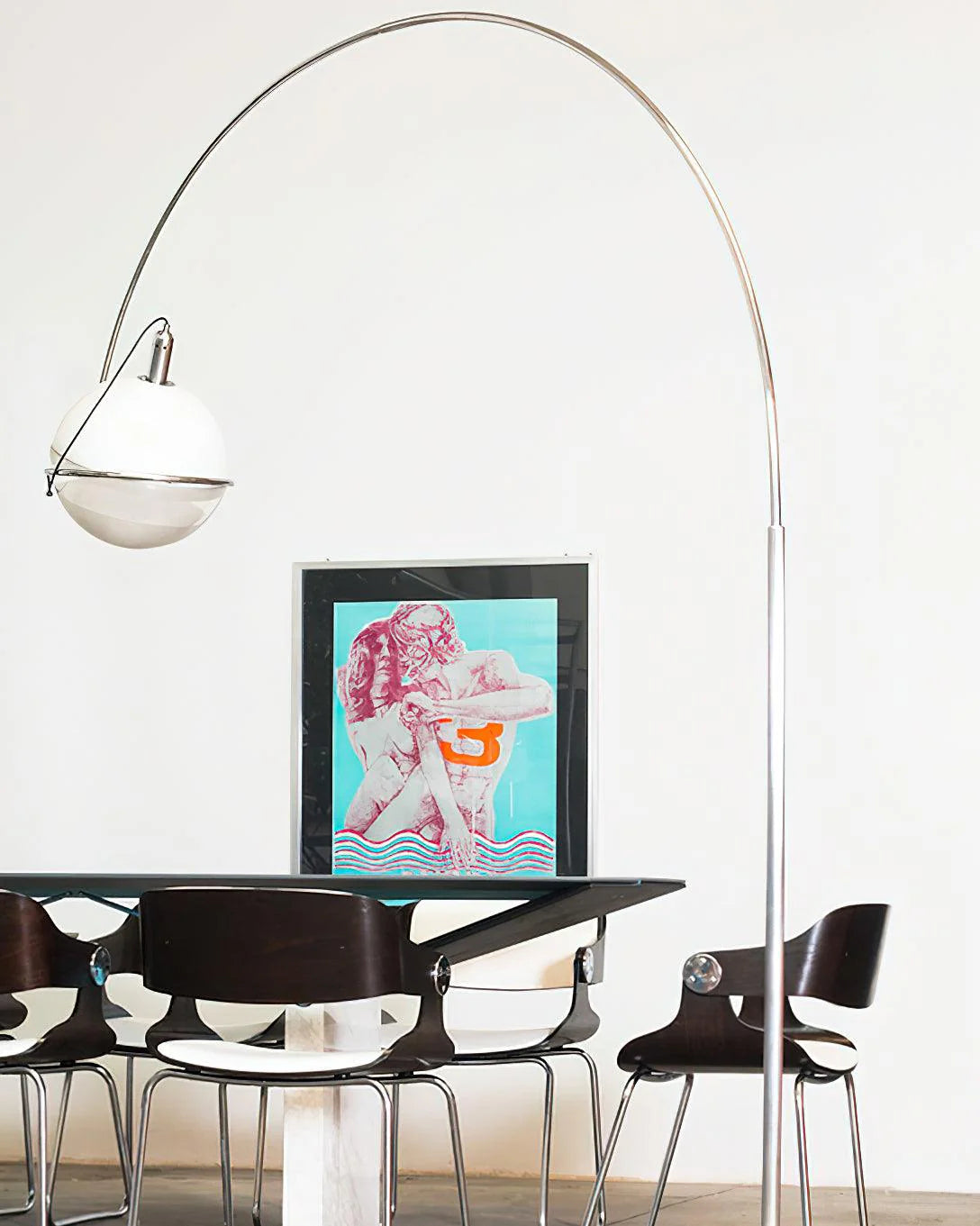 Focus Arc Floor Lamp - Loonglight