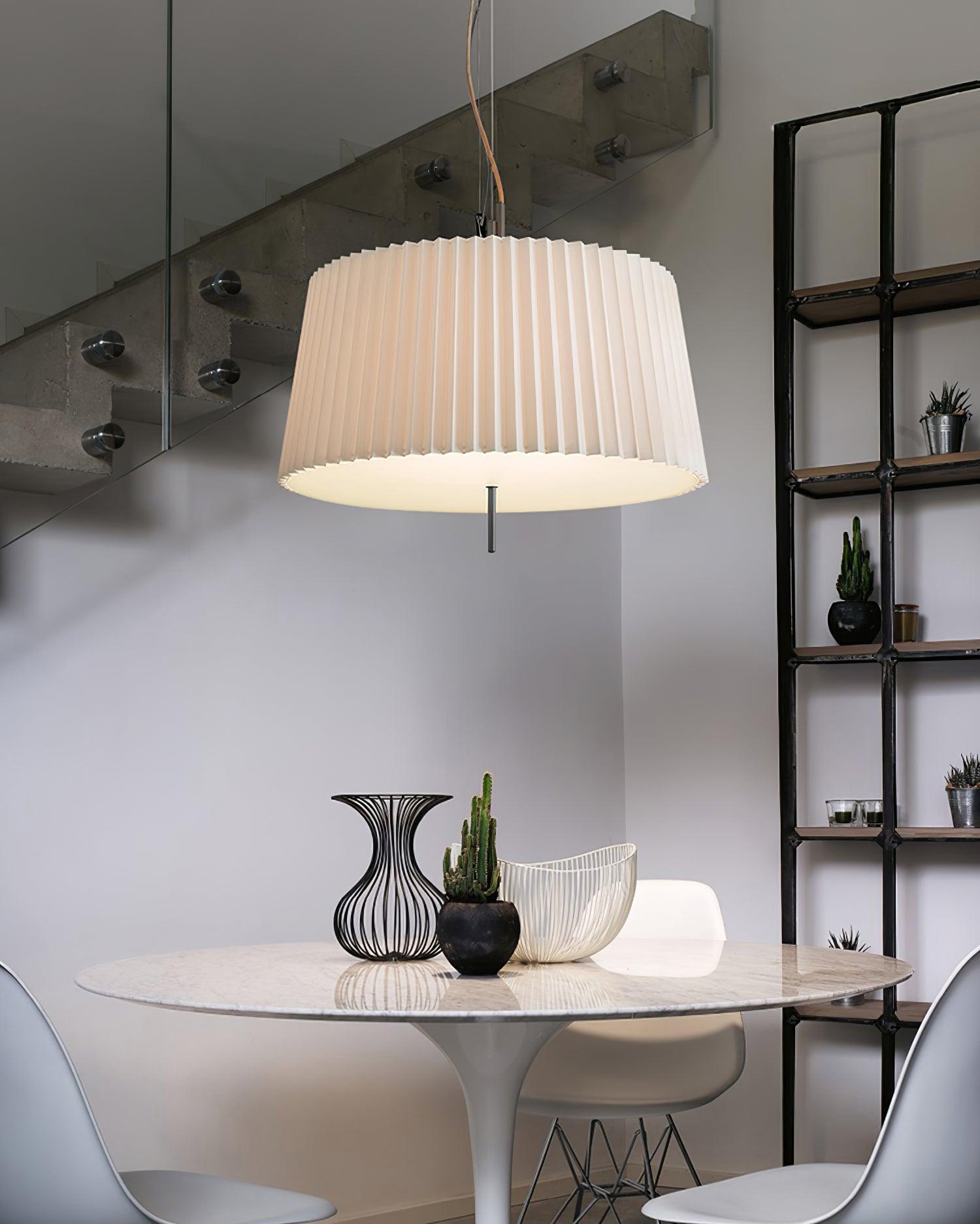 Folie White Pendant Light - Loonglight