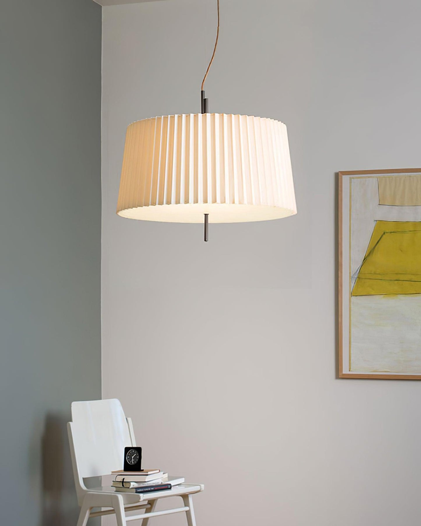 Folie White Pendant Light - Loonglight