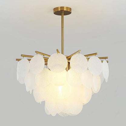 Frosted Glass Chandelier - Loonglight